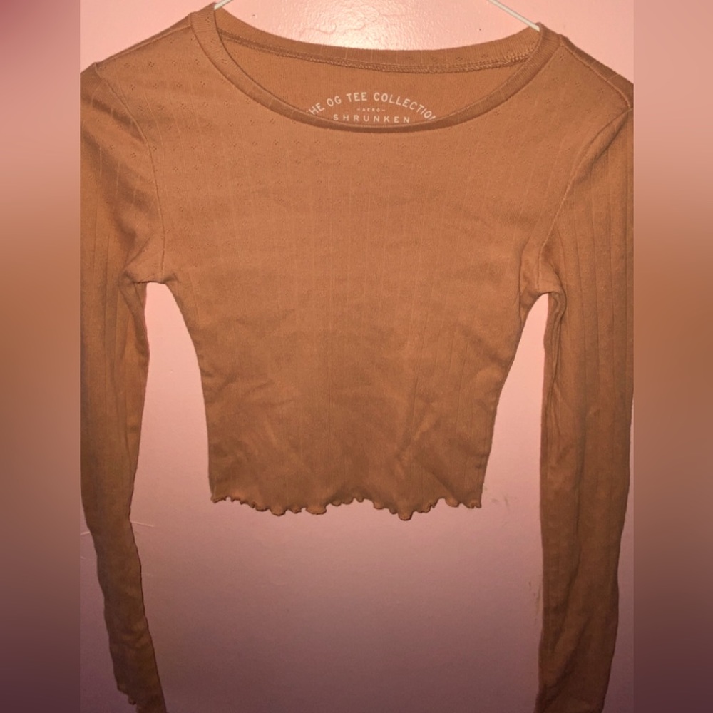 xsmall aeropostale shrunken tee